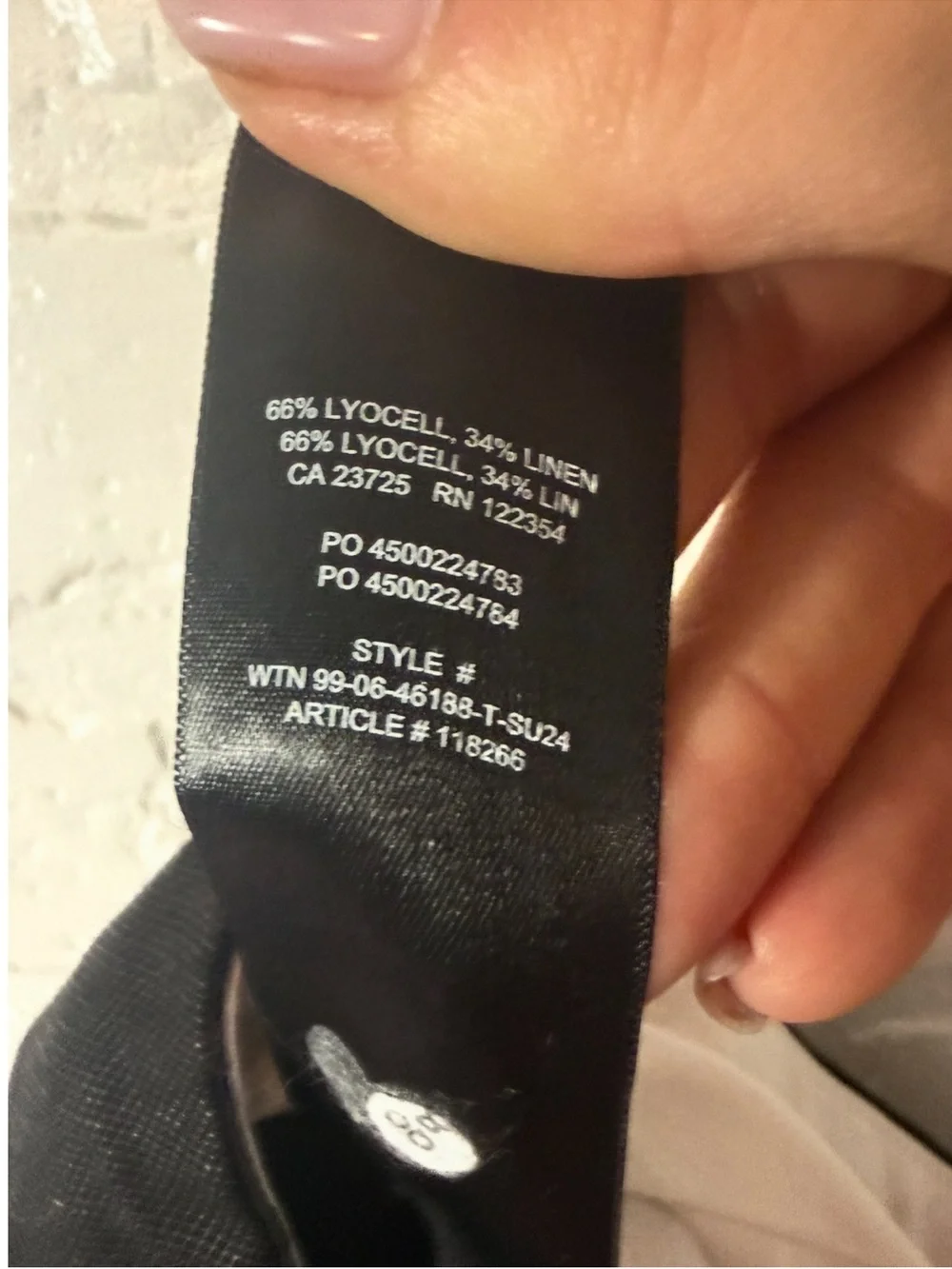 Aritzia The Effortless Pants Cruiselinen Wide Leg in Black